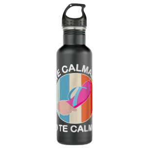 Garrafa Te Calmas O Calmo Engraçado Mexicano E Latino Espa