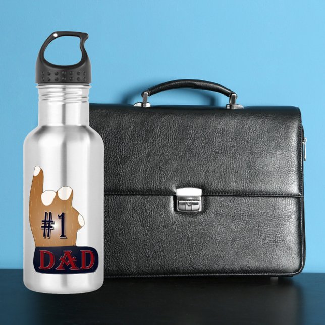 Garrafa Teak Ebony do Pai nº 1 (Criador carregado)