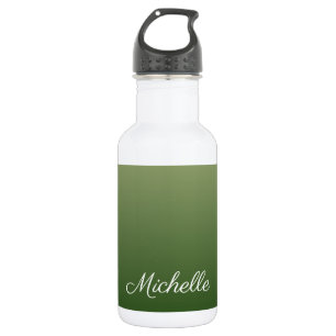 Garrafa Tecla verde personalizada