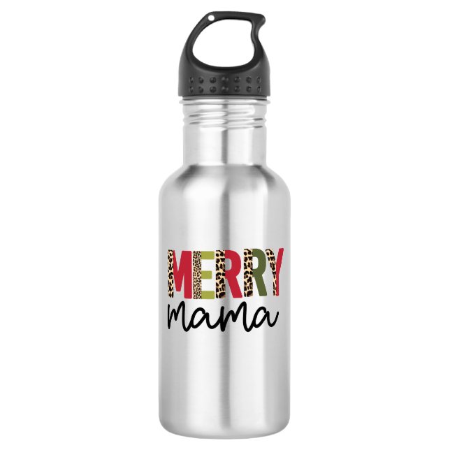Garrafa Tendy "Mama Feliz" Natal (Frente)
