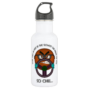 Garrafa Ter Doentes Atrás Da Roda