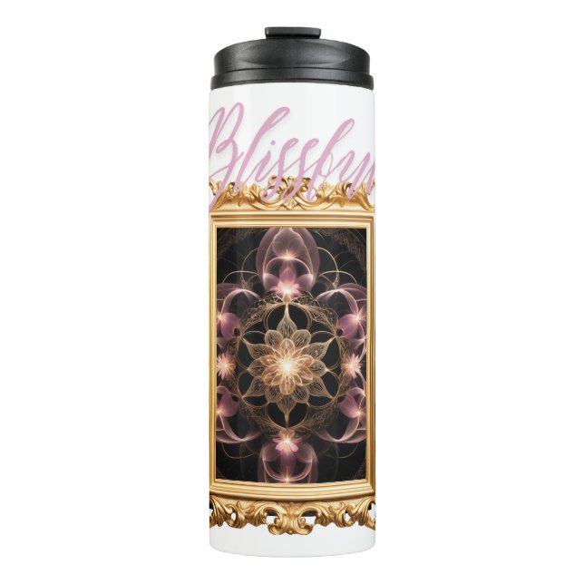 GARRAFA TÉRMICA  美しい光の華サーマルタンブラー (Frente)