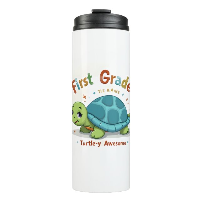 Garrafa Térmica 1º Grau Turtle-y Incrível 1 rua Grau Voltar a Sch (Frente)