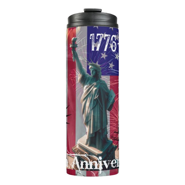 Garrafa Térmica 1776 2026 250º Aniversário (Frente)
