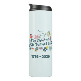 Garrafa Térmica 1776 - 2026 Retro 250º Aniversário 4 De Julho