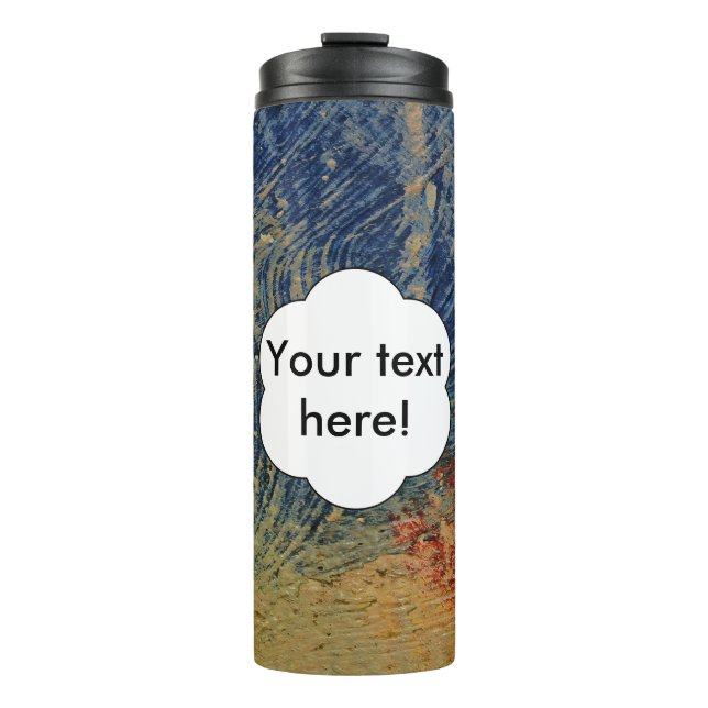 Garrafa Térmica 3 cores tinta (Frente)