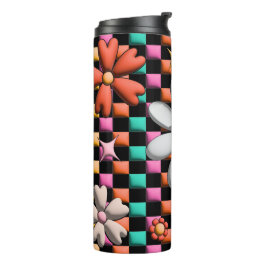 Garrafa Térmica 3D Inflar Groovy Mug