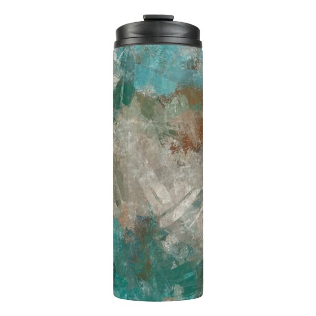 Garrafa Térmica A abstrato Psicodélica Cria Textura. (Frente)