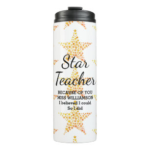 Garrafa Térmica A APRECIAÇÃO DO PROFESSOR ESTRELA Acreditava que e