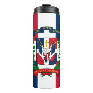Garrafa Térmica A bandeira da República Dominicana