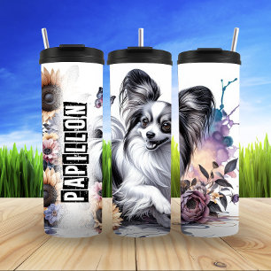 Garrafa Térmica A Graciosa Dança Floral de Papillon