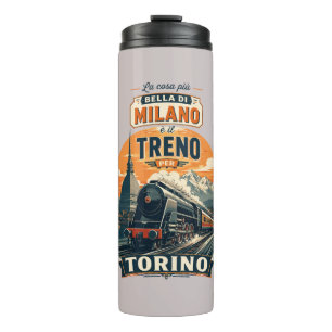 Garrafa Térmica A Melhor Coisa Sobre Milão É O Trem Para Turim