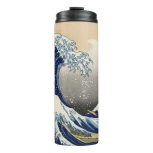 Garrafa Térmica A onda do Excelente de Kanagawa Hokusai