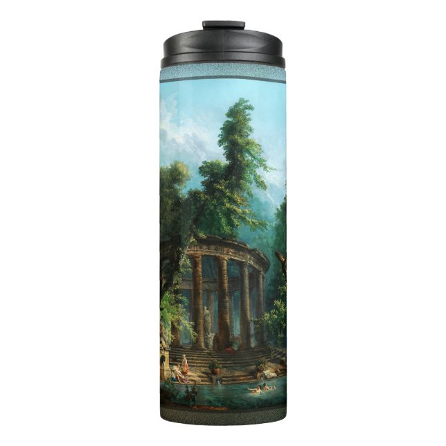 Garrafa Térmica A Piscina Bathing de Hubert Robert (Frente)