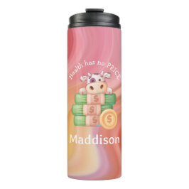 Garrafa Térmica A Saúde não tem preço com o nome Marble