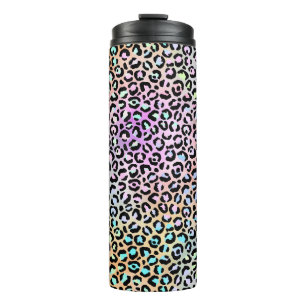 Garrafa Térmica A Série Leopardo Iridescente Design 6