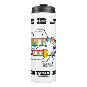 Garrafa Térmica A Vida É Apenas Um Humor De Replicação De DNA De E