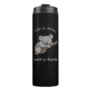 Garrafa Térmica A Vida É Melhor Com Koala