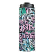 A vida é melhor no jardim