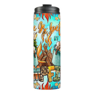 Garrafa Térmica A vida é melhor pela Campfire