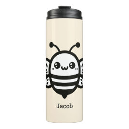 Garrafa Térmica Abelhas de Mel Doce - Arte da Linha de Enfermeiro