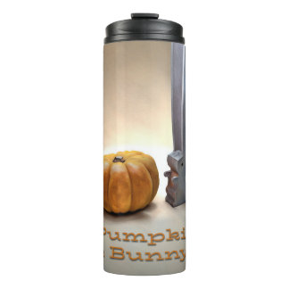 Garrafa Térmica Abóbora e Coelho Tumbler Térmico
