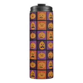 Garrafa Térmica Abóboras de Halloween