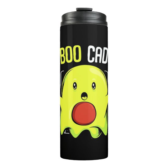 Garrafa Térmica Aboocado Avocado Halloween (Frente)