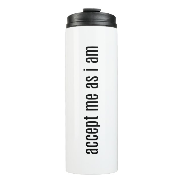 Garrafa Térmica Aceite-Me Como Sou Tumbler Térmico (Frente)