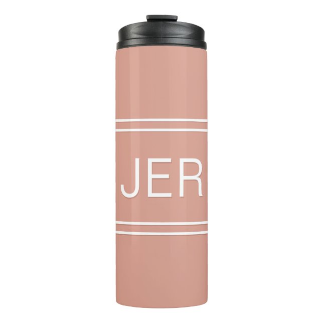Garrafa Térmica Acessórios de Bebida com Iniciais Monogramadas Per (Frente)