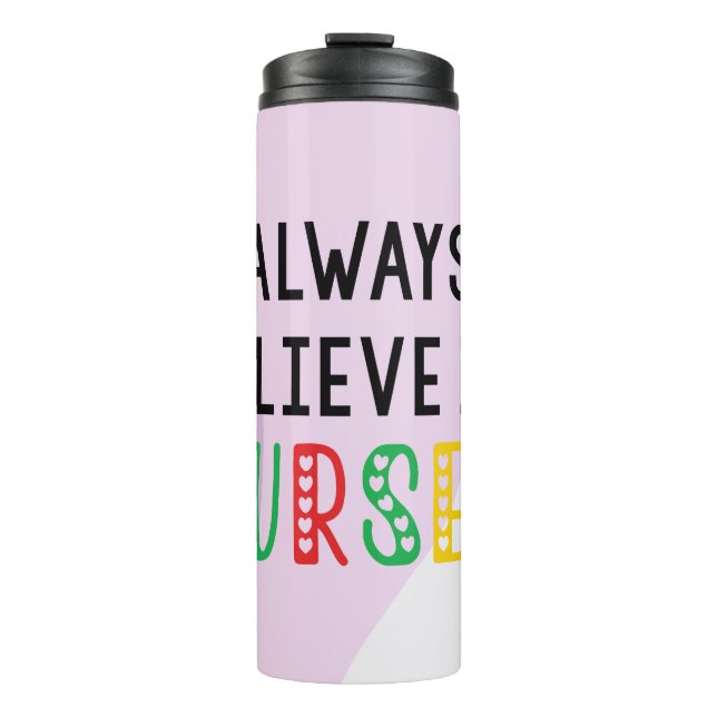 Garrafa Térmica Acredite em si mesmo (Frente)