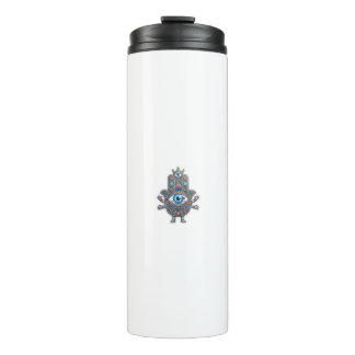 Garrafa Térmica Adesivo Kawaii Olho do Mal Hamsa Amazigh Marroquin