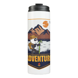 Garrafa Térmica Adventure tumblers panda