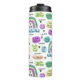 Garrafa Térmica Afirmações positivas