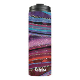 Garrafa Térmica Agato De Largura Colorida Moderna, Estimulado