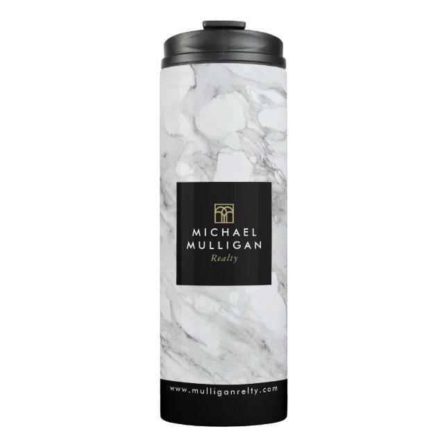 Garrafa Térmica Agente Imobiliário Tumbler - Ideias de Oferta de L (Frente)