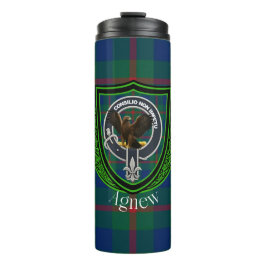 Garrafa Térmica Agnew Scottish Clan Tartan & Crest