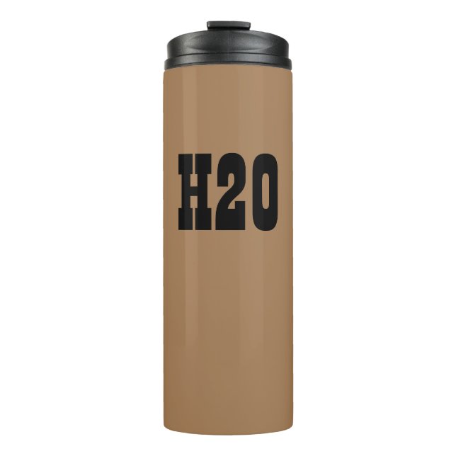 Garrafa Térmica Água = H20 (Frente)