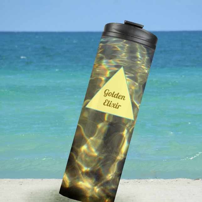 Garrafa Térmica Água ouro Elixir (Criador carregado)