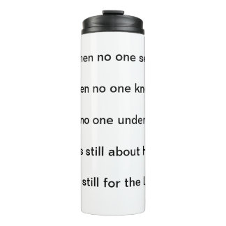 Garrafa Térmica Ainda É Para O Senhor