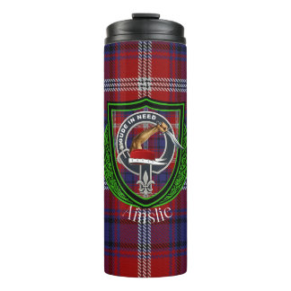 Garrafa Térmica Ainslie Scottish Clan Tartan & Crest