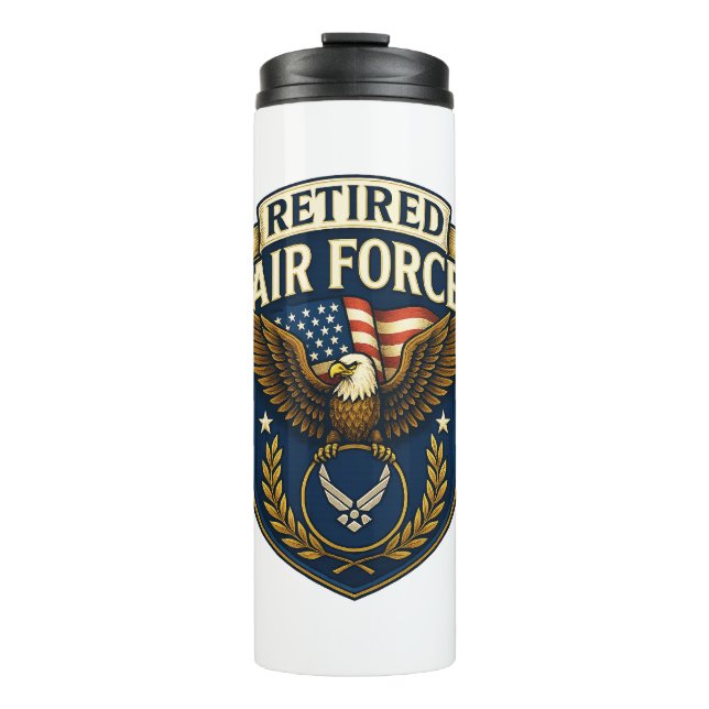 Garrafa Térmica Air Force (USAF) (Frente)