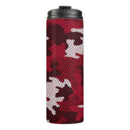 Garrafa Térmica Alabama Crimson & White Bold Tide Camo Printed