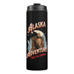 Garrafa Térmica Alaska Adventure. Leve o Caminho Grande