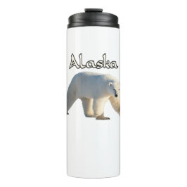 Garrafa Térmica Alaska Wildlife Polar Bear Thermol Tumbler