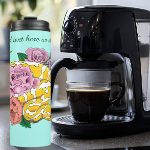 Garrafa Térmica Albino Ball Python Amarelo