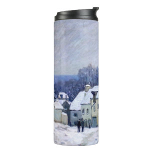 Garrafa Térmica Alfred Sisley - Place Chenil em Marly, Efeito de N