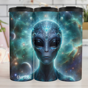 Garrafa Térmica Alienígena Cósmica: Étero, Sendo Galático