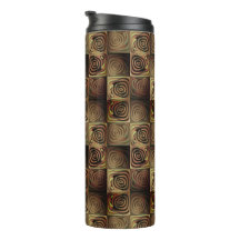 Alivio de quadrados com círculos de gradiente cast