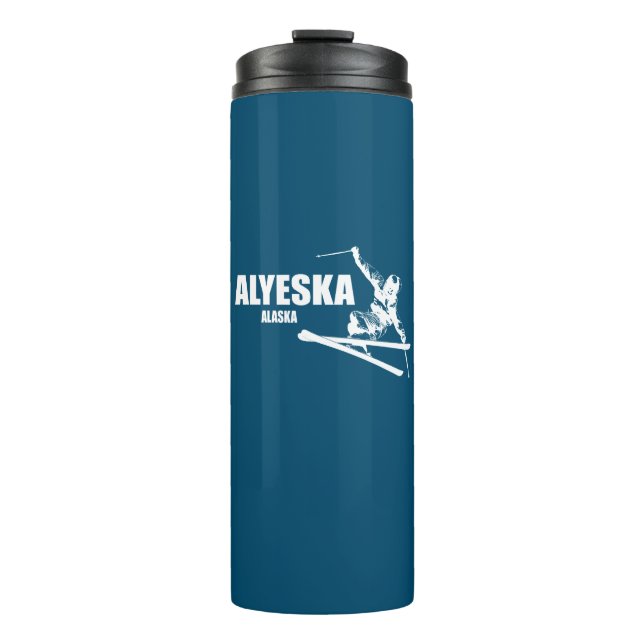 Garrafa Térmica Alyeska Alaska Skier (Frente)